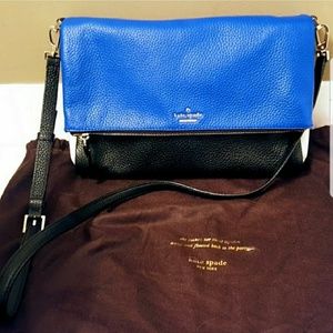 Kate Spade Color Blocked Pebble Leather Crossbody